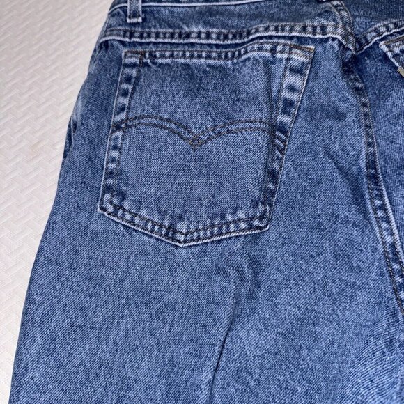 Vintage Silver Tab  Levi’s High Rise Mom Jeans Women Tapered 32x32 - Picture 8 of 8